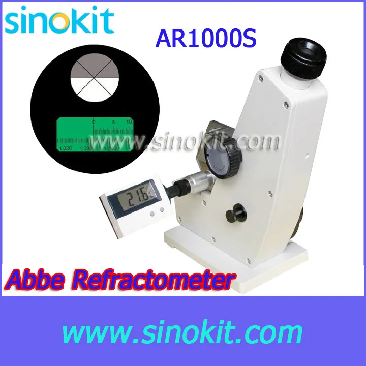 

Manufactory 2WAJ 1.300-1.700 Nd/0-95%Brix Abbe refractometer - AR1000S