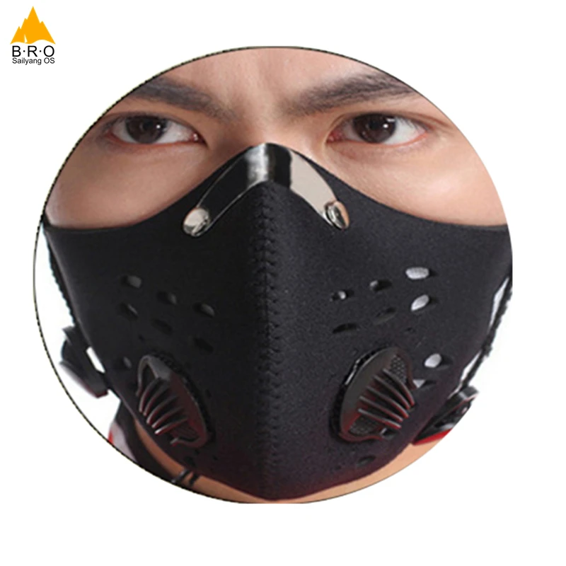 

Cycling Mask 2019 Activated Carbon Anti-dust Half Face Sports Bicycle Bike Training Mask Dust Mask Filter Mascaras Ciclismo