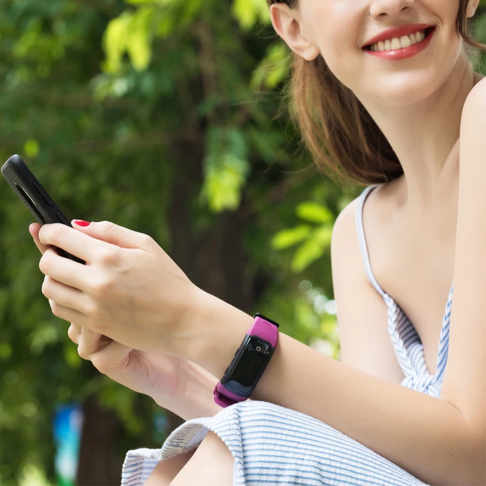 Умные часы SENBONO band 2 Цвет Экран IP68 Водонепроницаемый Bluetooth браслет навигатор