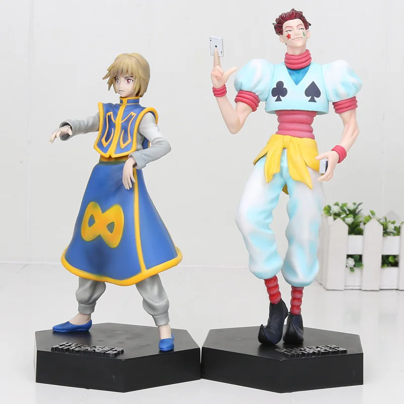 Картонная Игрушка Hunter X игрушки Gon Freecss ПВХ экшн фигурки Killua Tsuioku коллекционные