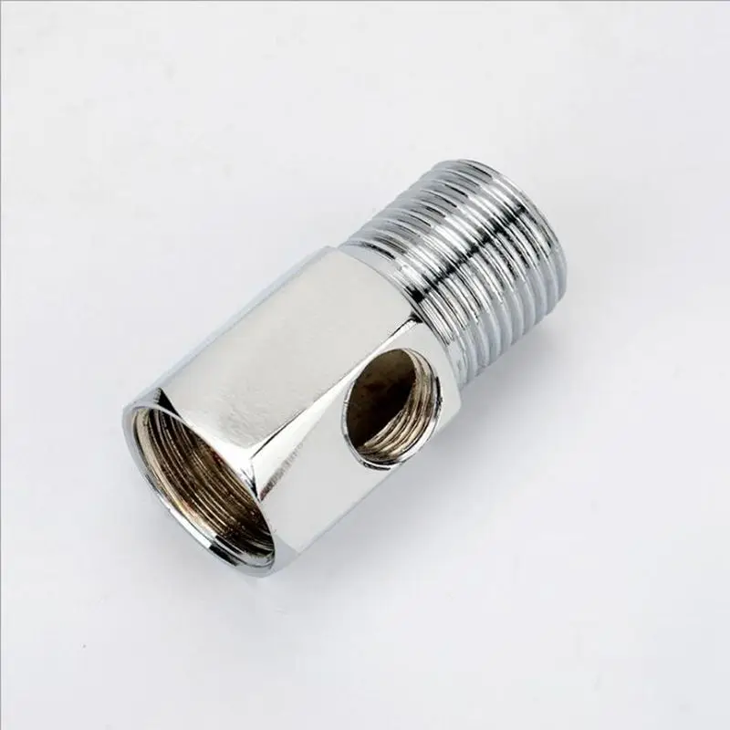 

1/2'' BSP Male Thread to 1/2'' Female to 1/4'' Female Metal Inlet Connector Normal Type for RO Water Filter Fitting Parts