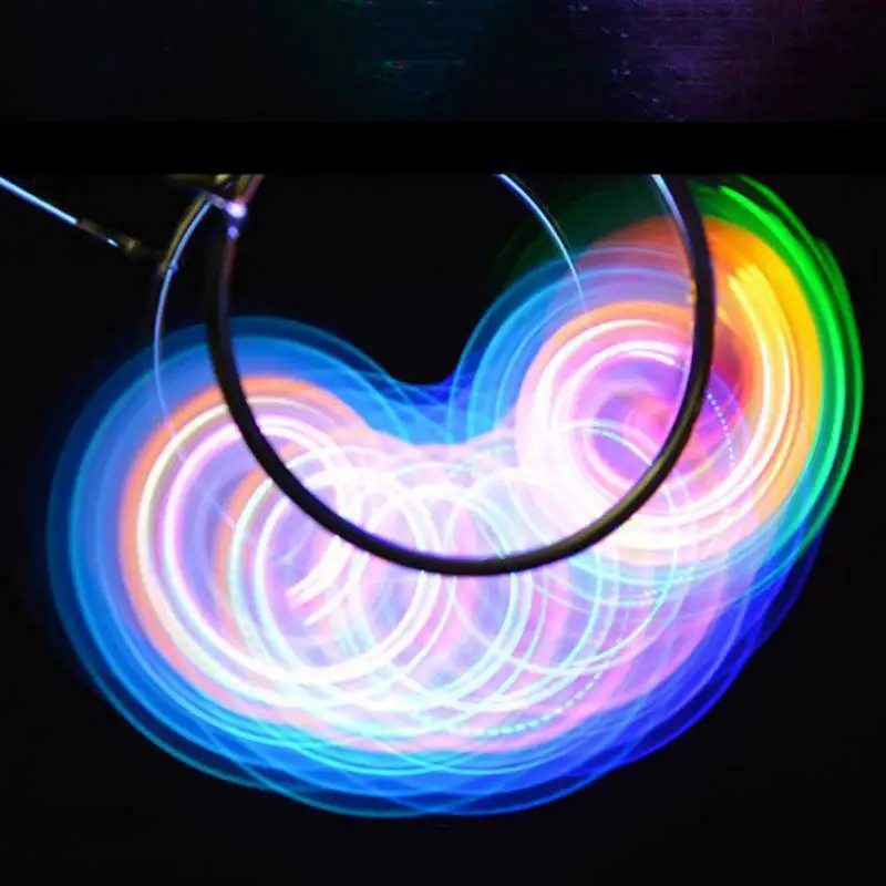 2018 Flashing Gyroscope Spinning Top Gyro Wheel Track Toy