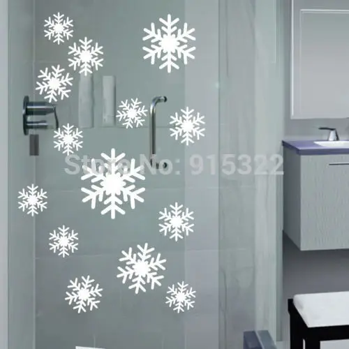 Frozen Snowflakes removable wall window vinyl decal sticker Christmas ukcx Frozen Snowflakes removable wall window vinyl decal sticker Christmas ukcx