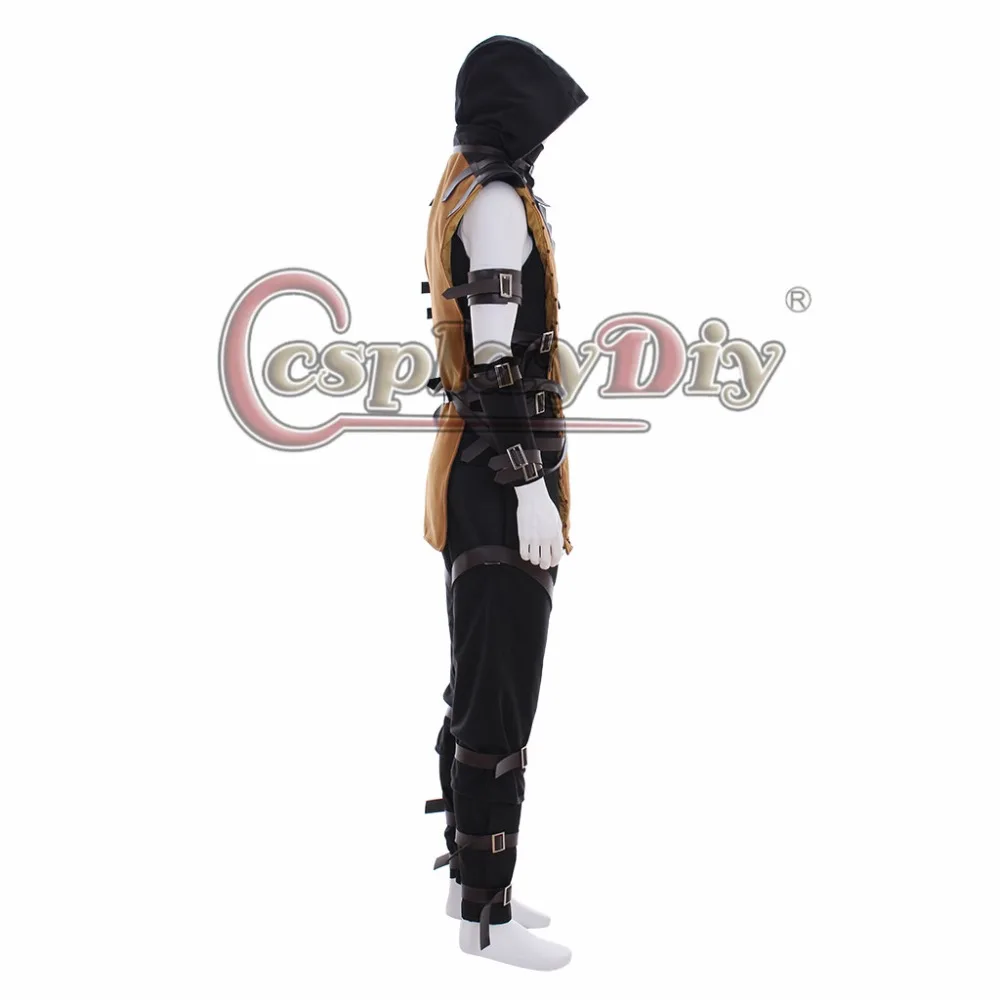 Костюм для косплея сделай сам из игры Mortal Kombat X Scorpion Hanzo Hasashi|Костюмы фильмов и ТВ| |
