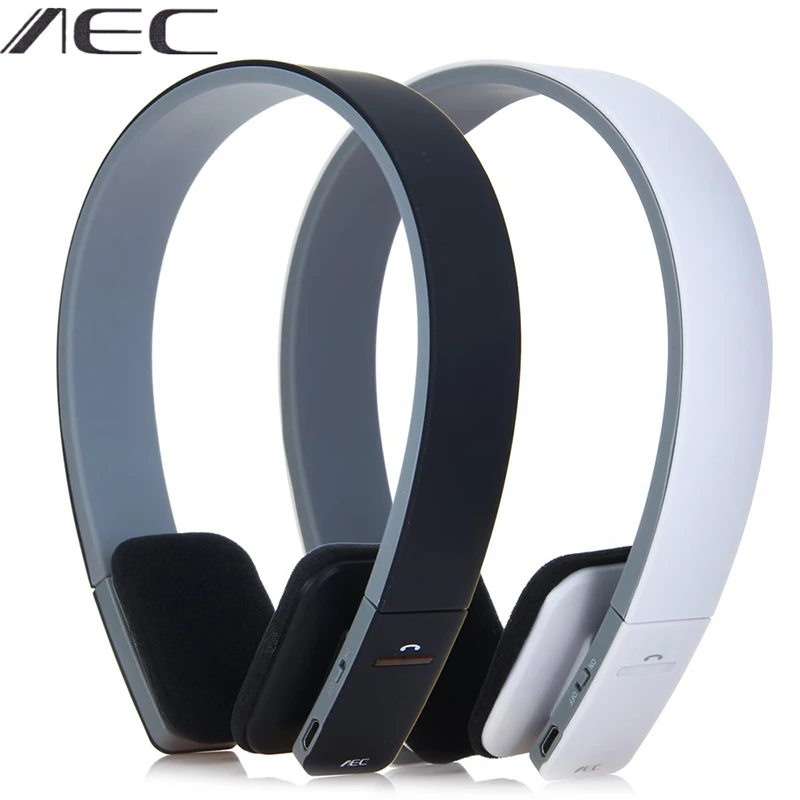  AEC BQ618 Smart Wireless Bluetooth Headset Stereo Earphone with Microphone 3.5mm Stereo Audio Hands - 32959796271