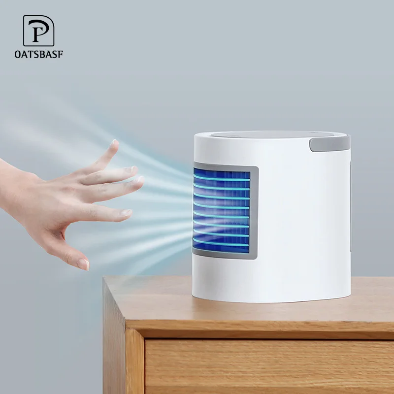 

Oatsbasf NEW water cooled fan Personal Space Cooler The Quick & Easy Way to Cool Any Space Air Conditioner Device Home Office