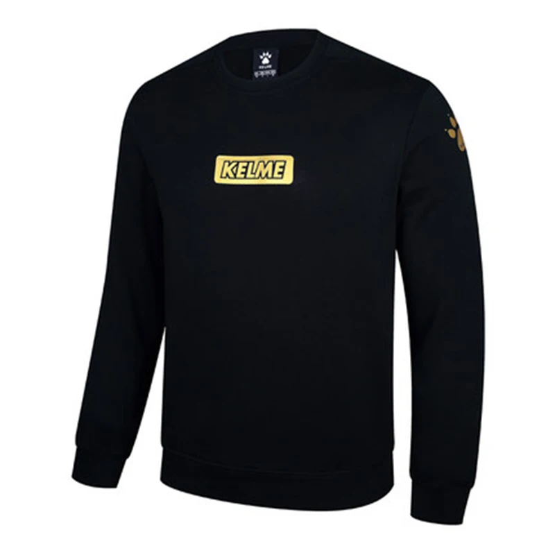 

KELME Men's Spring sports sweater new leisure round neck pullover knit long-sleeved sweater 3881526