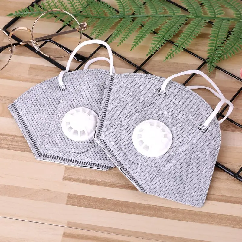 1Pcs Face Mask Dust Mask Anti Pollution Mask PM2.5 Activated Carbon Filter Insert Can Be