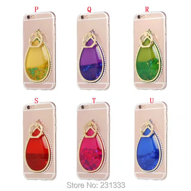 C-ku For Iphone 7 PLUS 7PLUS I7 6 6S Liquid Quicksand Diamond Glitter Soft TPU Case Shell Dream catcher Flow Cover Fashion 1pcs | Мобильные