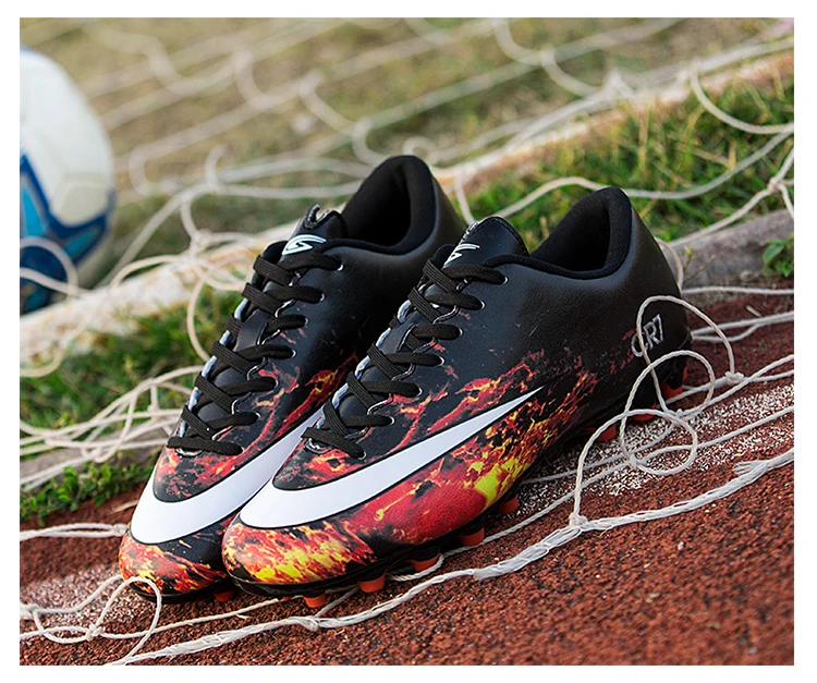 Zhenzu/Новинка года; футбол в футзале; обувь для мужчин; обувь для внутреннего футбола; профессиональные футбольные бутсы TF; гвозди; шиповки