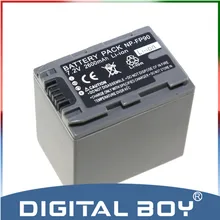 Big sale Digital boy 1PCS NP-FP90 NP FP90 NPFP90 7.2V Rechargeable Li-ion Camera Battery For Sony FP60 FP70 FP90 HC20E/HC21E/HC30E z1