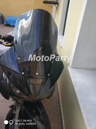 Лобовое стекло мотоцикла повышенное лобовое 15 см/20 см для Yamaha TDM900 TDM 900 2002 2014 2007 2006