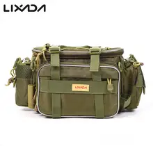 Lixada Рыболовная Сумка, водонепроницаемая, холщовая, поясная, рыболовная приманка, сумка на плечо, 40*15*19 см, приманка, приманка, карп, рыболовные снасти, сумки, De Pesca