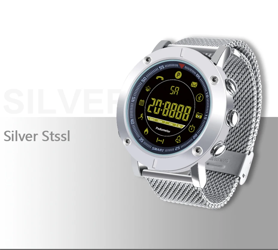 TORNTISC 2018 EX19 smart watch 5ATM swim waterproof Call SMS Alert Pedometer stopwatch fitness tracker sport Smartwatch for IOS Android Phone (13)