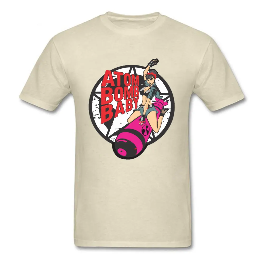 Tops & Tees Atom Bomb Baby ostern Day Faddish Casual Short Sleeve Pure Cotton O Neck Mens Top T-shirts Casual Sweatshirts Atom Bomb Baby beige