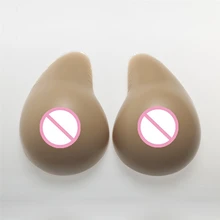 1600 г/пара Реалистичная силиконовая грудь Трансвестит транссексуал мастэктомия грудь накладка усилитель Сексуальная искусственная грудь классический-изогнутый