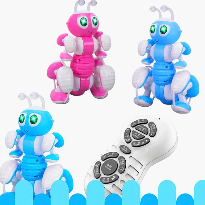 

Hot Intelligent Remote Control Ant Toy Electric Robot Music Storytelling Dancing Programming Ant Toys Perfect Educational Toy