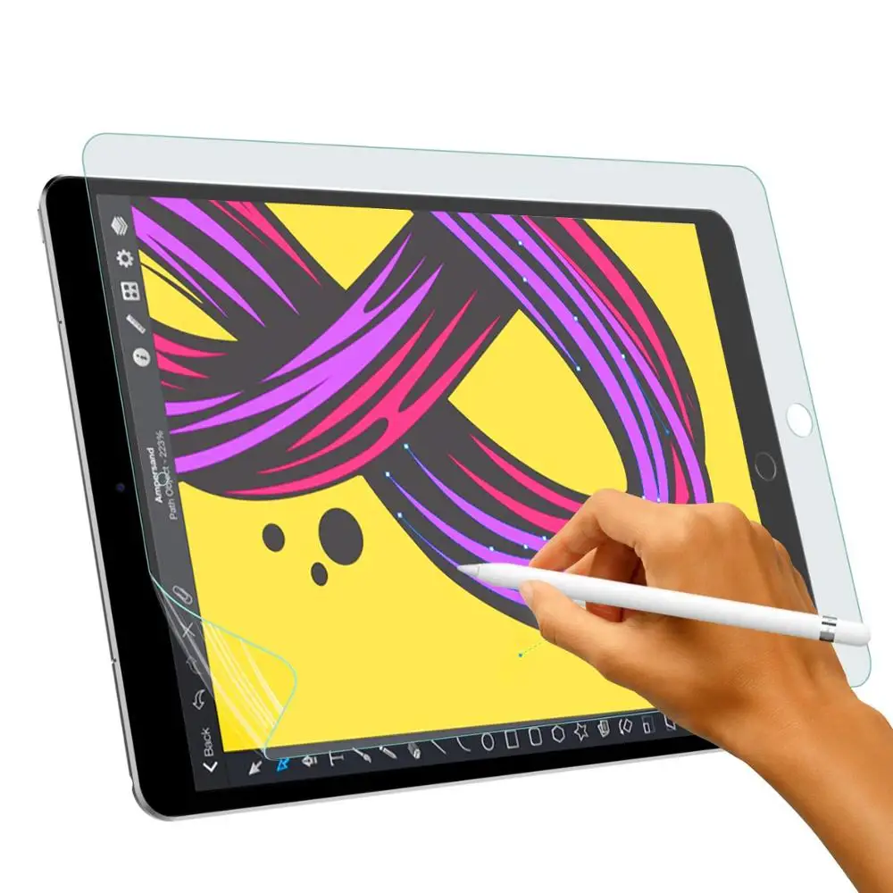 Чехол для iPad Air 2019 (10 5 дюйма 3-го поколения)/iPad Pro 10 защита экрана от пузырей Ultra