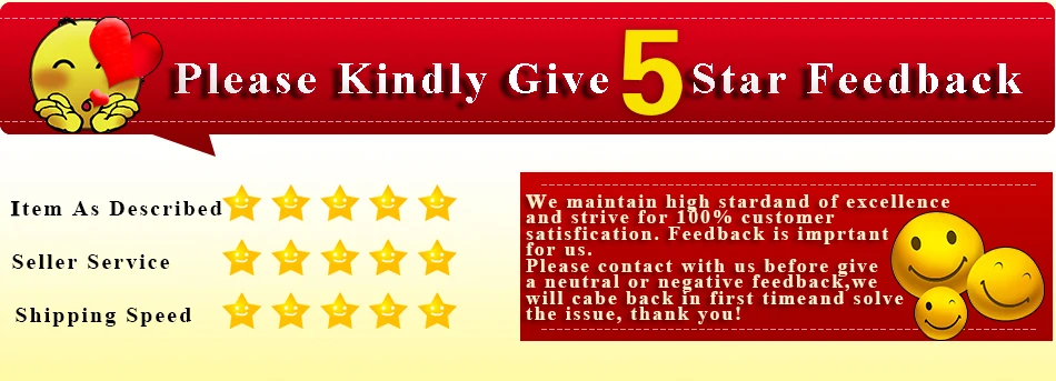 feedback 5 star
