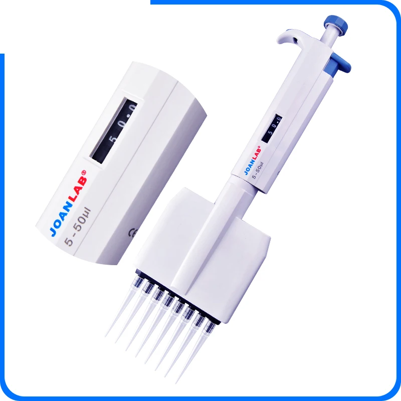 Multichannel Channel Manual Adjustable TopPette Pipette Pipettor Pipet 8 channel 12 channel