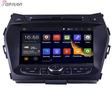 Topnavi 8 ”octa Core 2 GB RAM Android 6.0 car Radios estéreo GPS para Hyundai ix45 2013-Audio reproductor de DVD