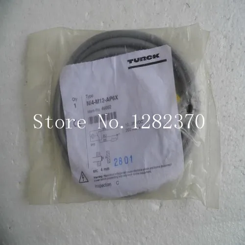 

[SA] new original authentic TURCK sensor switch NI4-M12-AP6X spot --5PCS/LOT