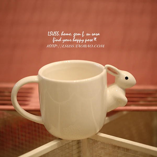 2015 new Small rabbit rabbit cup ceramic cup coffee cup mug en de en ...