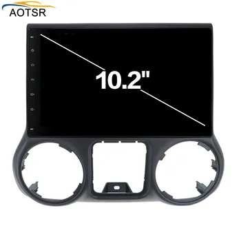 

IPS Screen Android 8.0 Car DVD Multimedia player head unit For Jeep Wrangler 2011 - 2016 with GPS navigation Radio stereo 4+32GB