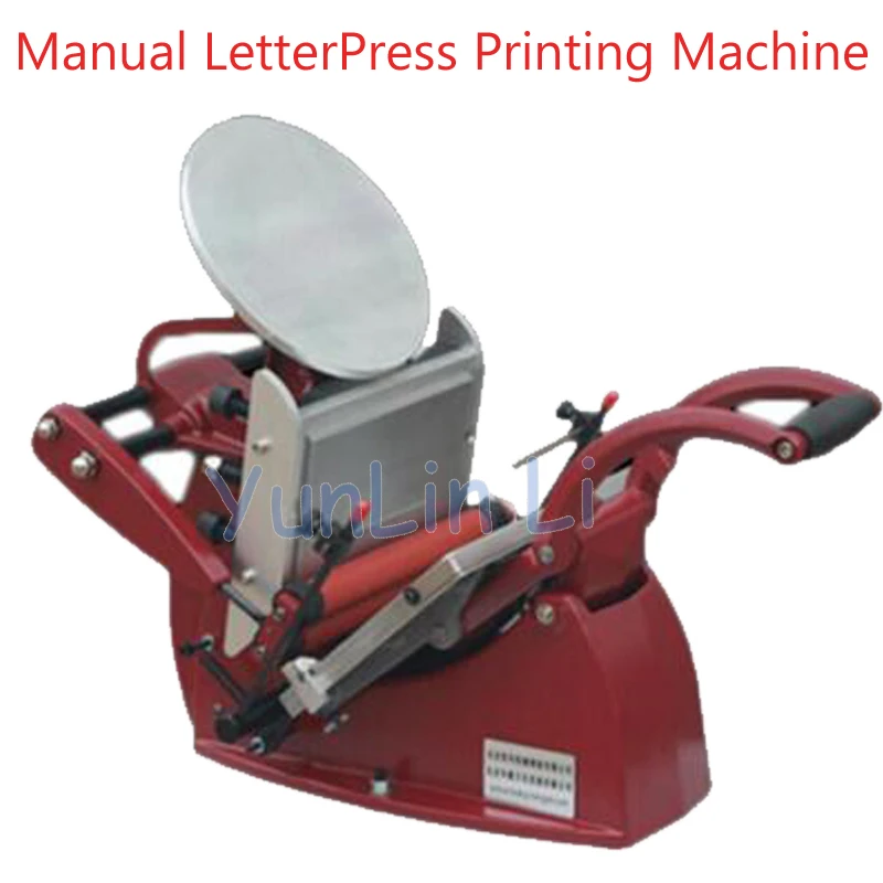 Manual LetterPress Printing Machine Press Letterpress Business Card Printer Press Manual Color Printing Press YJ-06 Manual LetterPress Printing Machine Press Letterpress Business Card Printer Press Manual Color Printing Press YJ-06