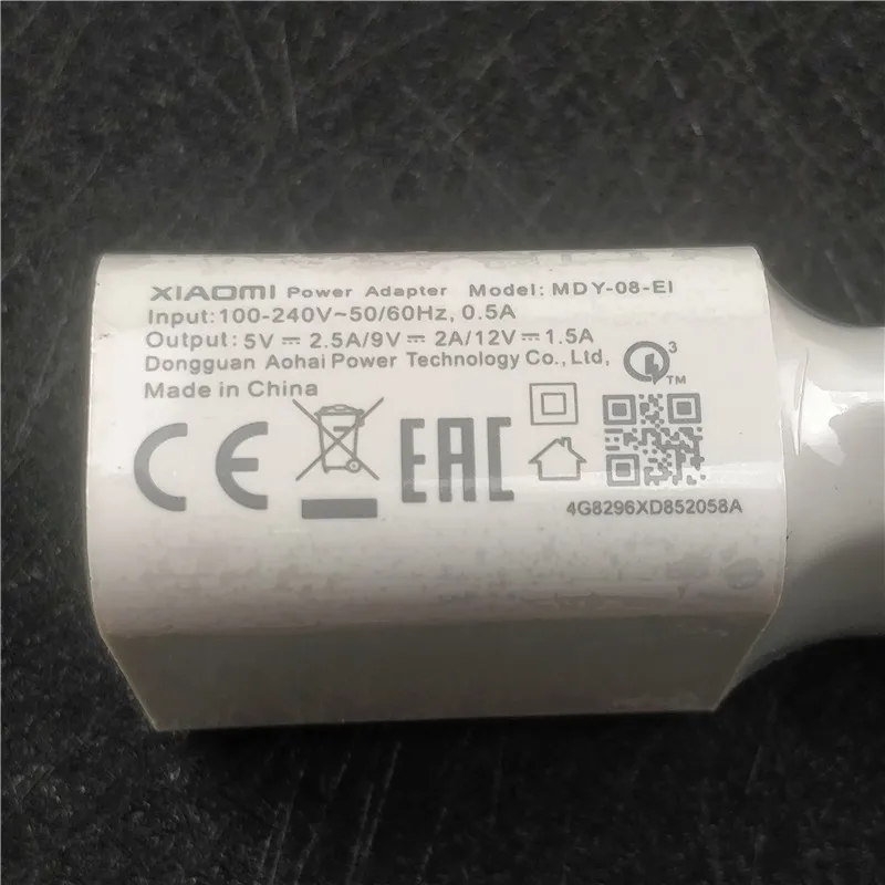 EU QC 3,0 xiaomi быстрое зарядное устройство адаптер питания быстрая зарядка Usb type c кабель для mi a2 8 se lite 6 6x a1 mi x max 2 2s 3