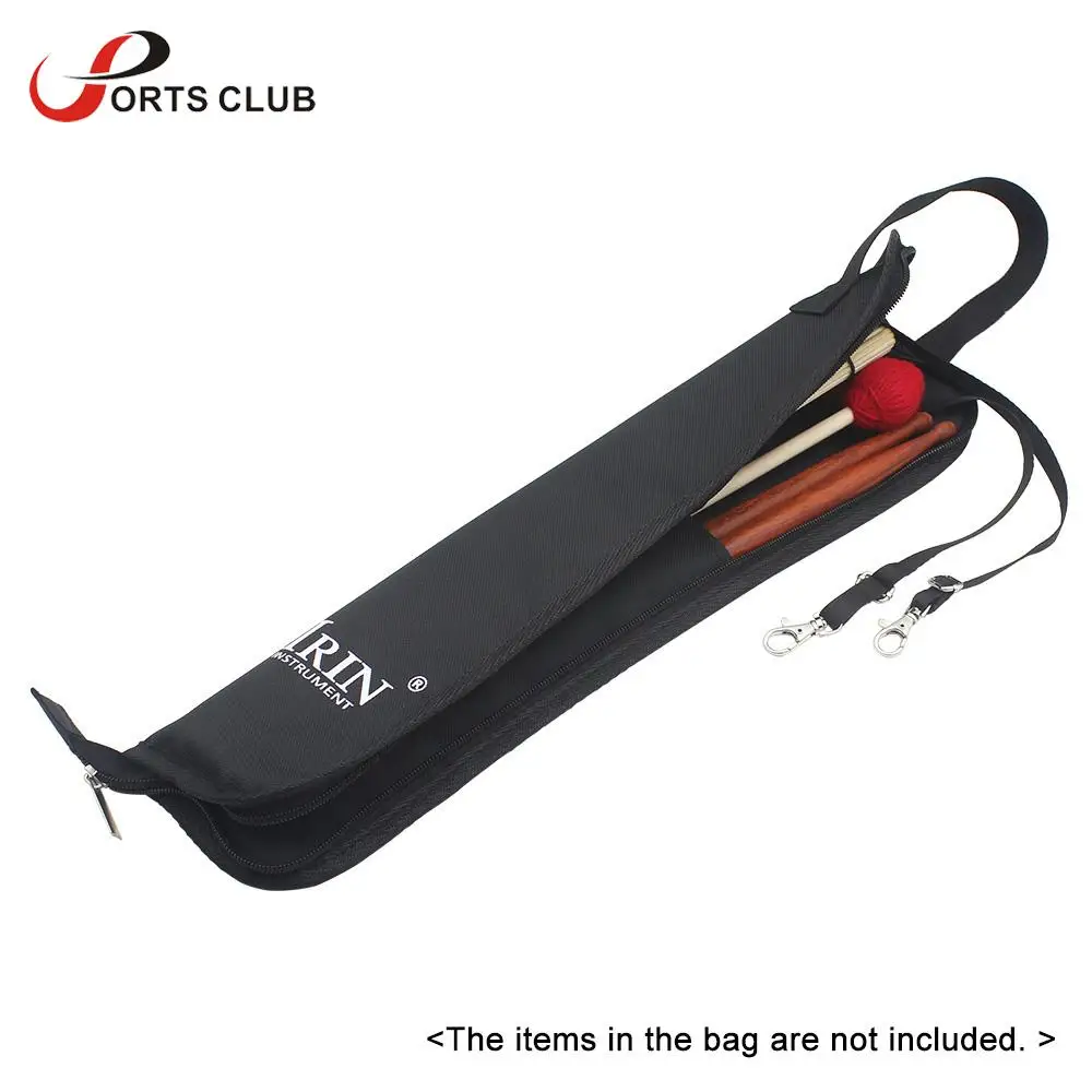 

High Quality Drum Stick Bag Case Water-resistant 600D with Carrying Strap for Drumsticks