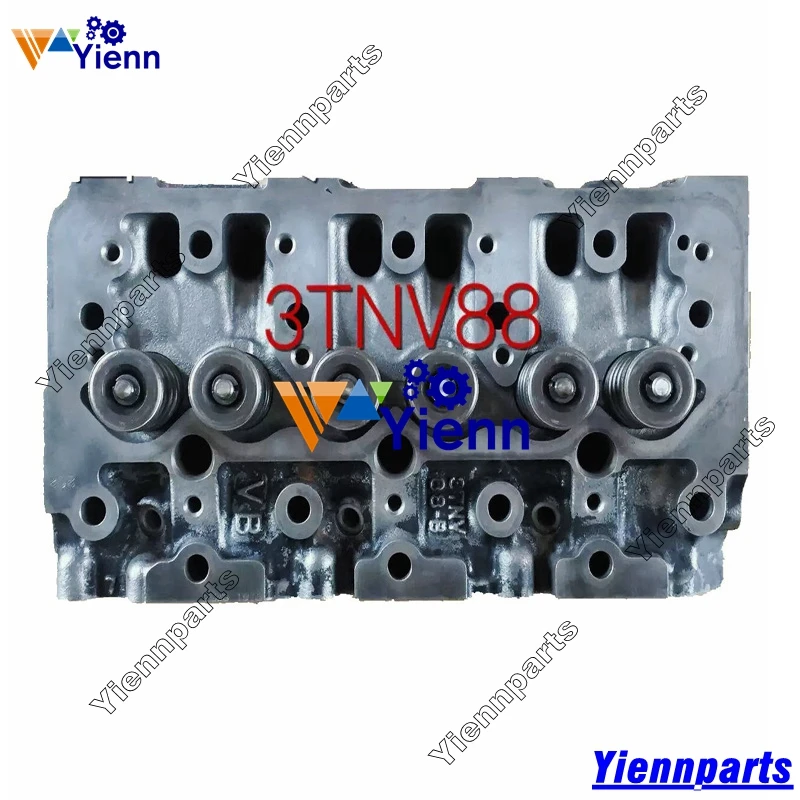 

For Yanmar 3TNV88 Cylinder Head Assy 129004-11700 Used Original Part For NEW HOLLAND E35B Excavator 3TNV88 engine spare parts