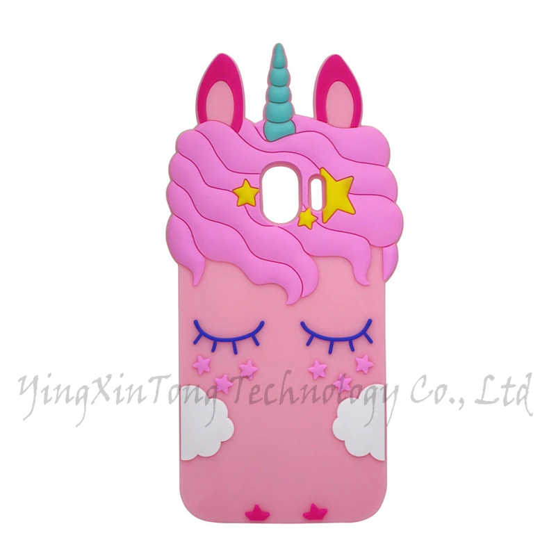 For Samsung Galaxy J2 Pro 2018 Case For Samsung J2 Pro 2018 J250F Case Silicon Soft 3D Cute Cartoon Cover For J2 Pro J250 2018