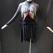 Kaka-l1569, Женщины танцуют носить, Девушки латинский, Сальса платье танго самба румба чача платье