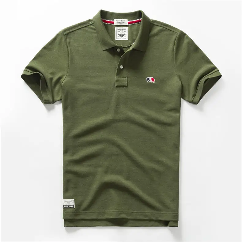 Brand New Polo Shirt Men Summer Dress Cotton Short Hot Sale Golf Male Polo Shirts Boy Plus Size High Quality Clothing Top & Tees 04