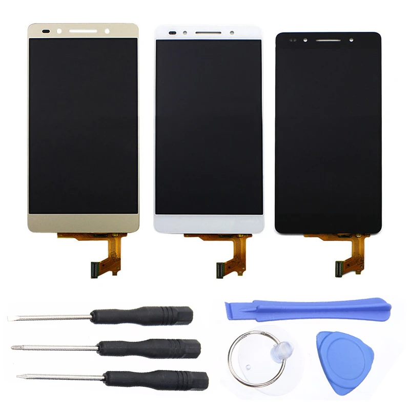 For Huawei Honor 7 LCD Display Touch Screen Digitizer Assembly Tools For Huawei Honor 7 Touch Screen digitizer panel Replacement