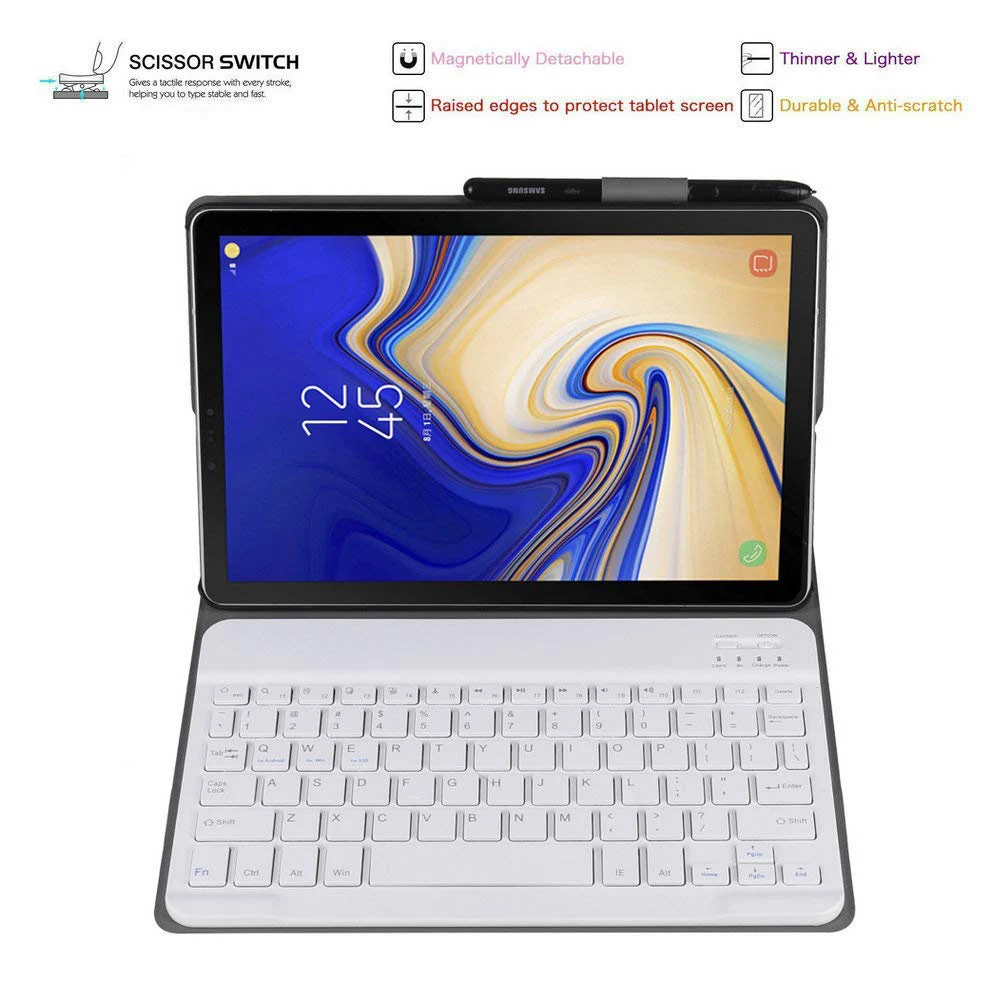 Keyboard Case For Samsung Galaxy Tab S4 10 5 2018 Sm T830 T835
