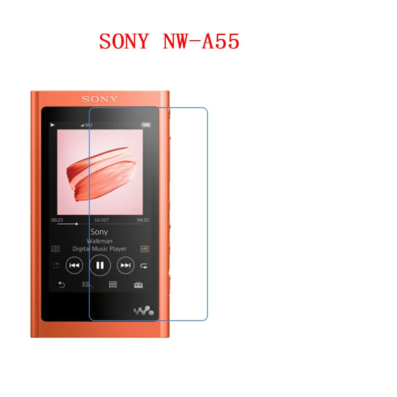 

（2-Pack）For SONY NW-A55 A50 A56 Screen Protector Flexible Glass 9H Nano Flexible Glass Screen Protector Film