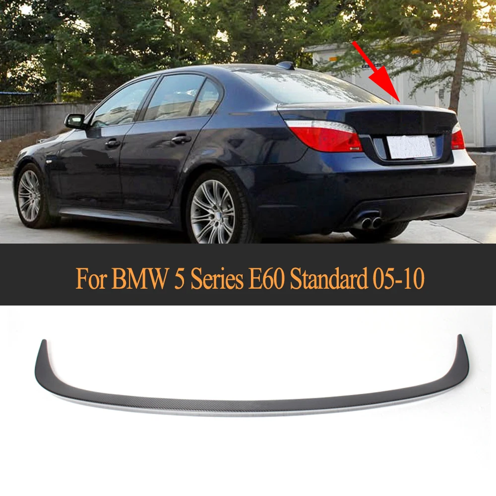 Задний багажник из углеродного волокна спойлер для BMW E60 standard 2004-2010