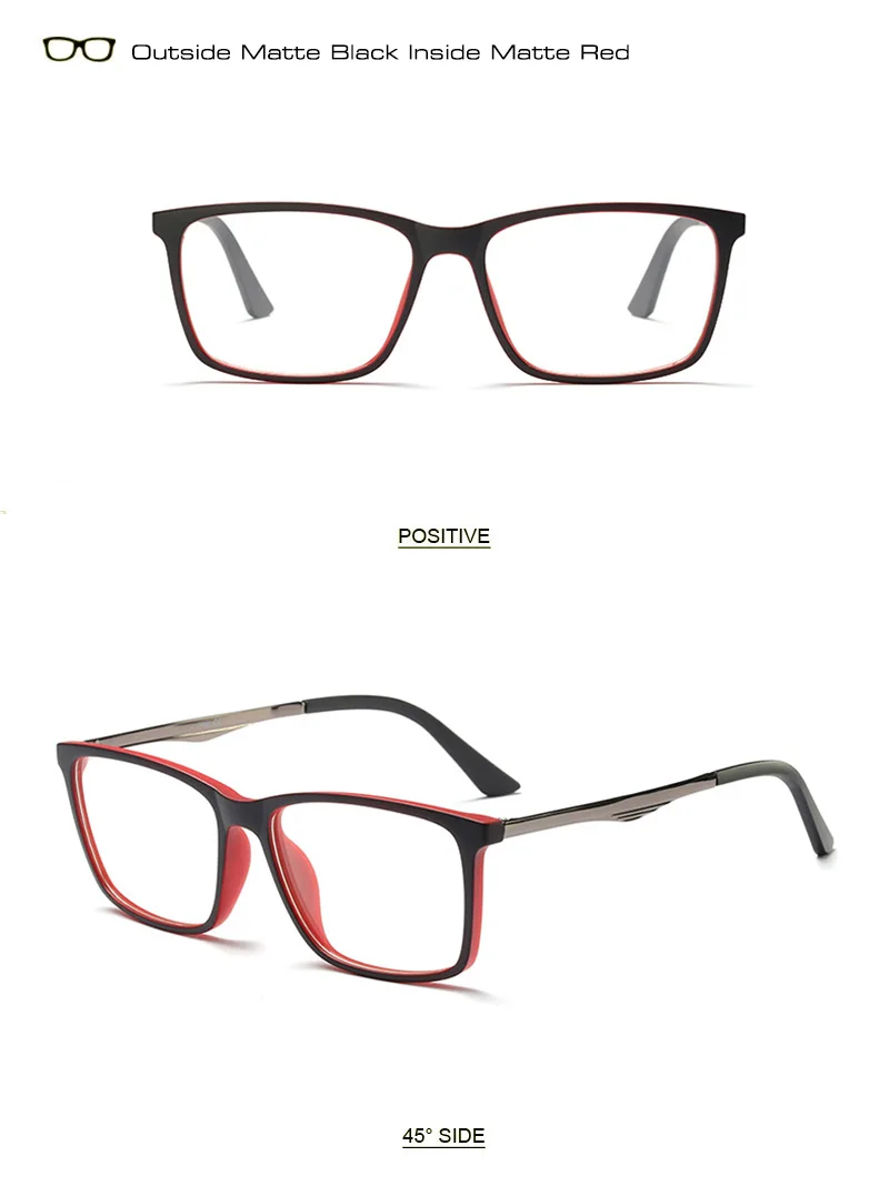SHAUNA TR90 прямоугольные солнцезащитные очки, оправа для мужчин, линзы из смолы, оптические очки
