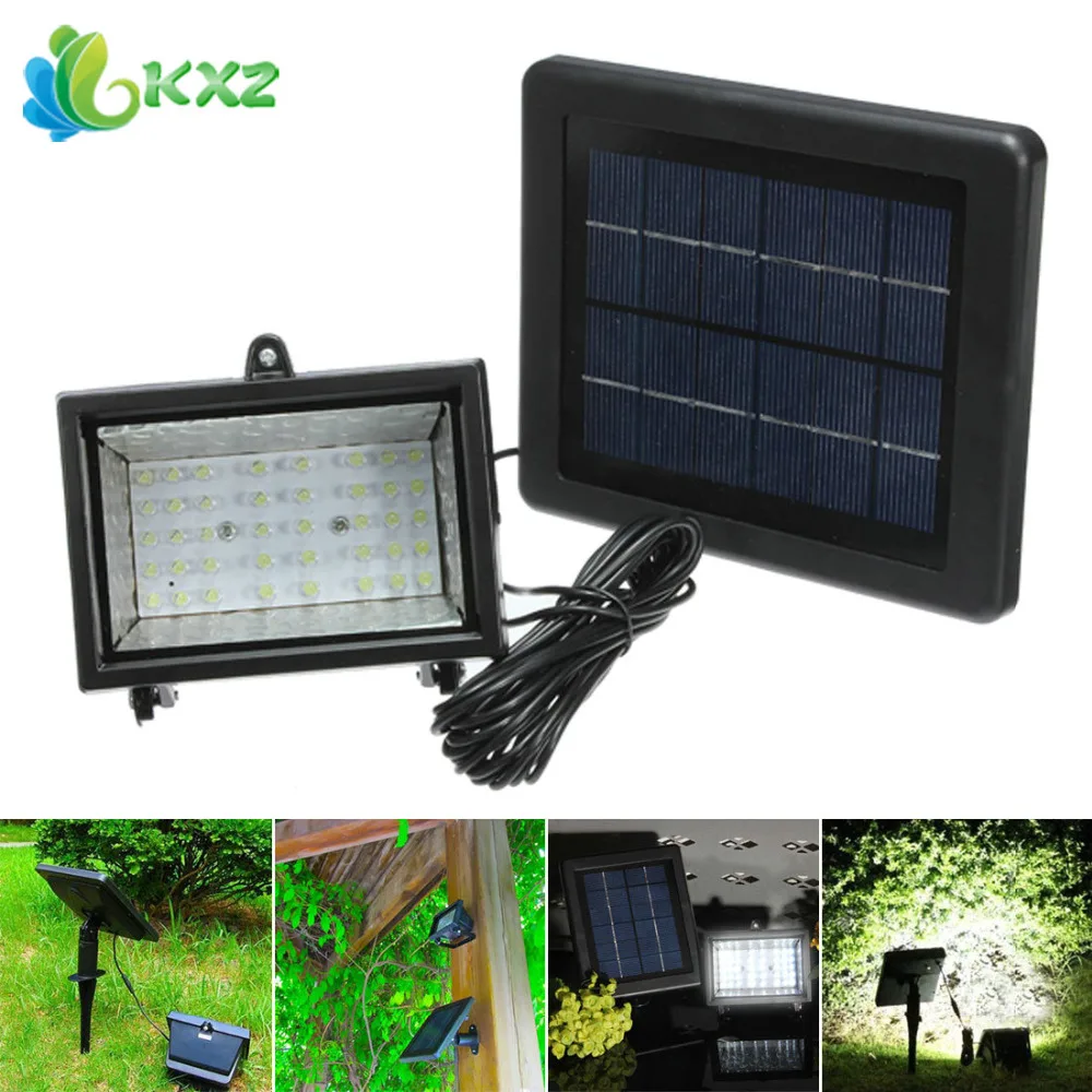 

Solar Power LED Flood Light Floodlight Outdoor Waterproof Garden Decoration Path Street Landscape Lawn Security Spot Wall Lamp