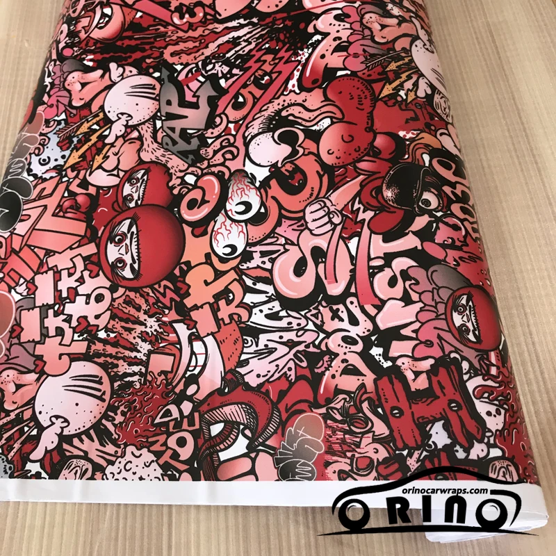 JMD Sticker Bomb Vinyl Film Wrap-2