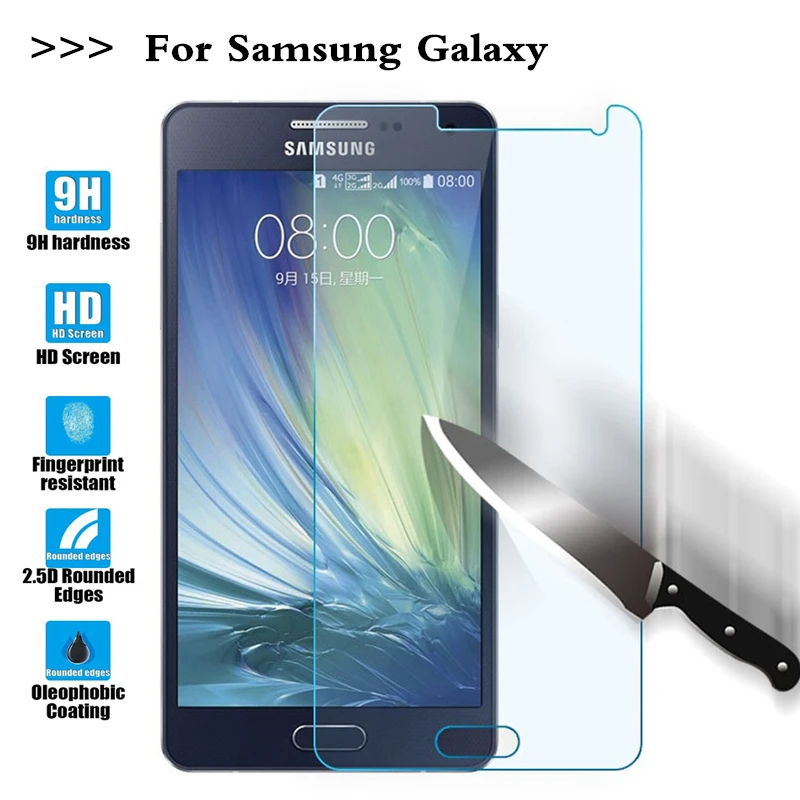 Защитная пленка из закаленного стекла для Samsung Galaxy S3 S4 J1 J3 2016 J5 J7 Prime J2 Ace SM-J120 J320 J510