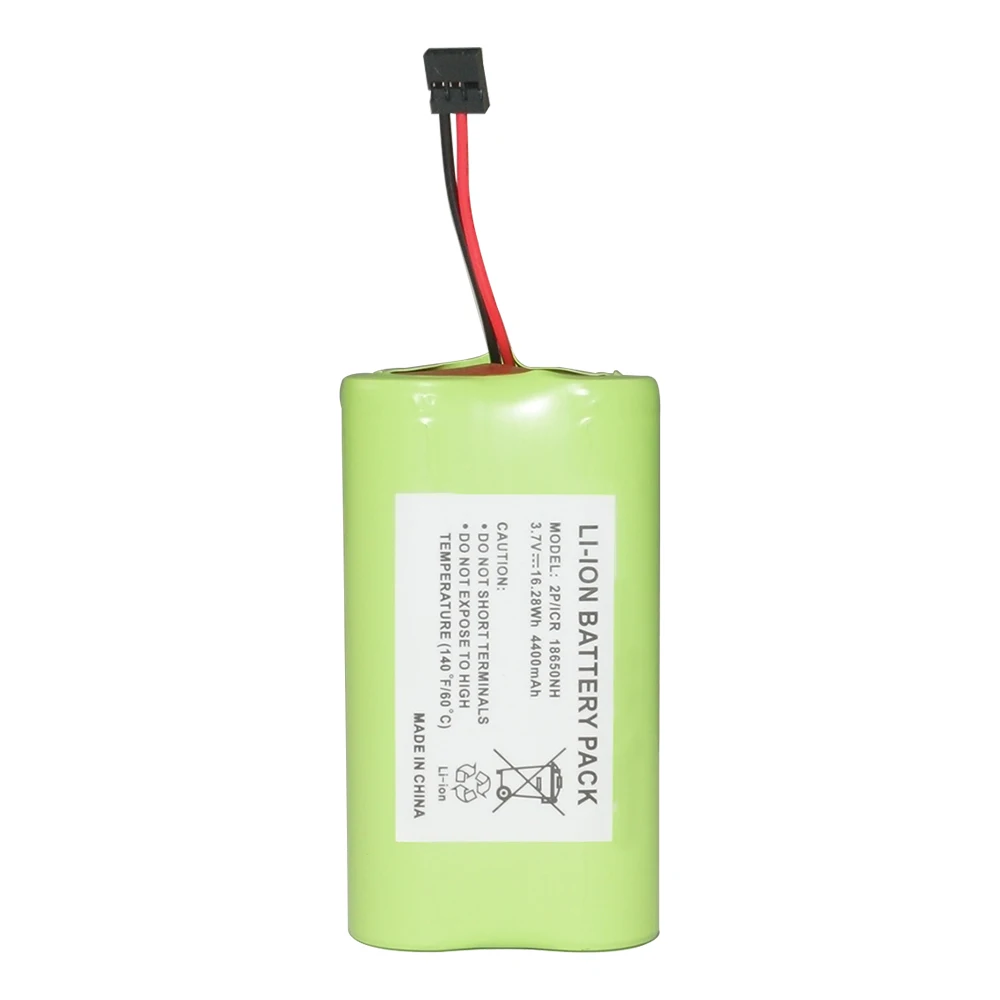 

3.7V 4400mAh For Head lamp Bike Bicycle Light Rechargeable Battery Pack with 2pc 18650 cells inside made by Hixon