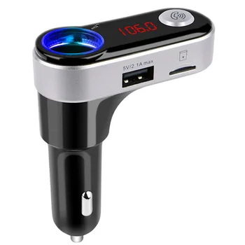 

Wireless FM Transmitter Car Mp3 Player Handsfree Bluetooth Car Kit Dual USB Charger BC09B Voltage Detector For iphone & Xiaomi
