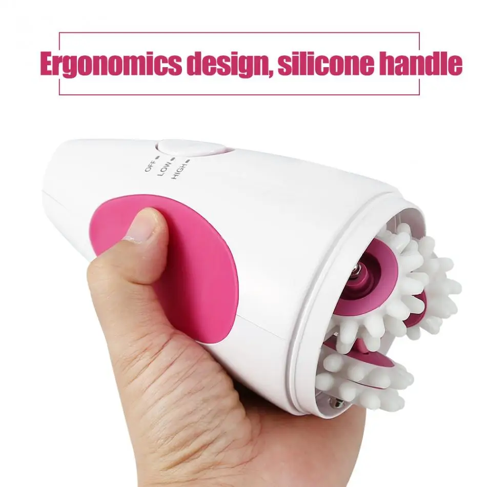 Dispositivo de Vibração do Corpo Máquina de Queima de Gordura Elétrica Beleza Rosto Magro & Heat Terapia Perder Peso Anti Celulite Rolo Massageador 3d 13 Do Corpo Magro & Heat Terapia Máquina