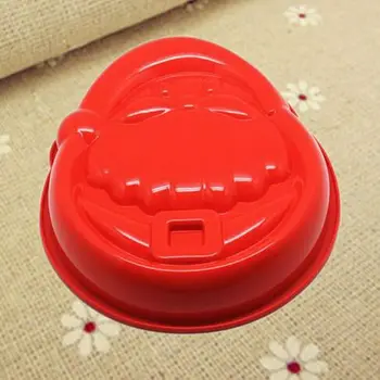 

Christmas cake decorations Saint Nicholas silicone baking stencils cake design tools Santa Claus silicone bakeware free shipping