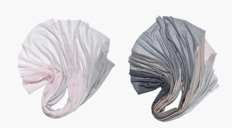 Naizaiga 80s камвольная шерсть шерсть тонкая весенняя модная шаль женский разноцветный брендовый шарф, BST30