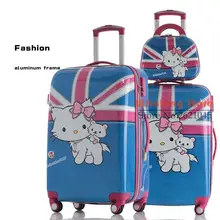 LUGGAGE SET#EC12INCH 24INCH #children’s pull rod luggage universal wheel Luggage Trolley Case Travel Box #EC FREE SHIPPING