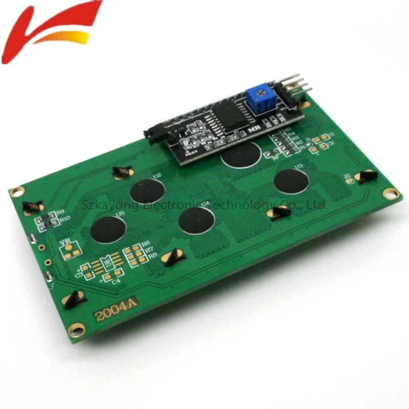 

1PCS LCD2004+I2C 2004 20x4 2004A Blue/Green screen HD44780 Character LCD /w IIC/I2C Serial Interface Adapter Module